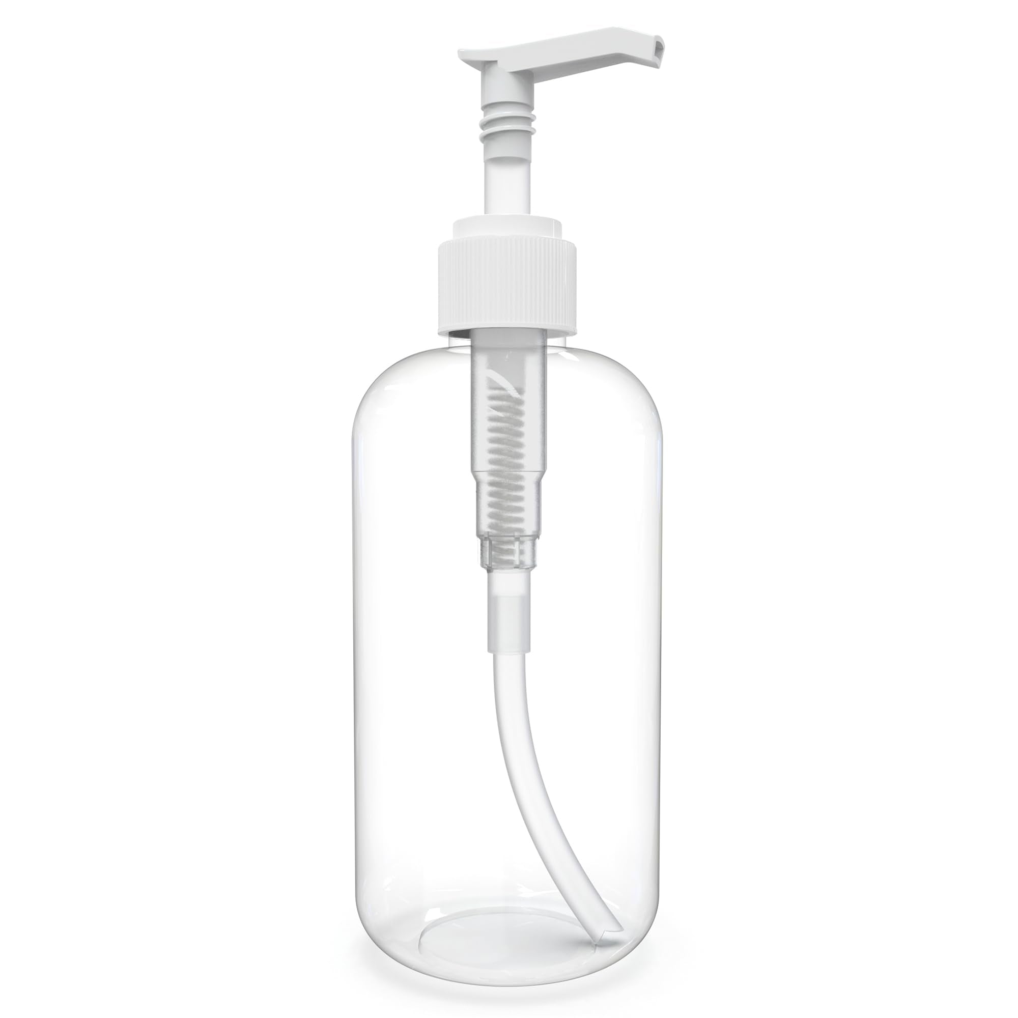 Brightfrom Plastic Bottles With Pump Dispenser, 8 Oz Empty, Bpa Free Refillable Containers For Body Wash, Moisturizer, Face Crea