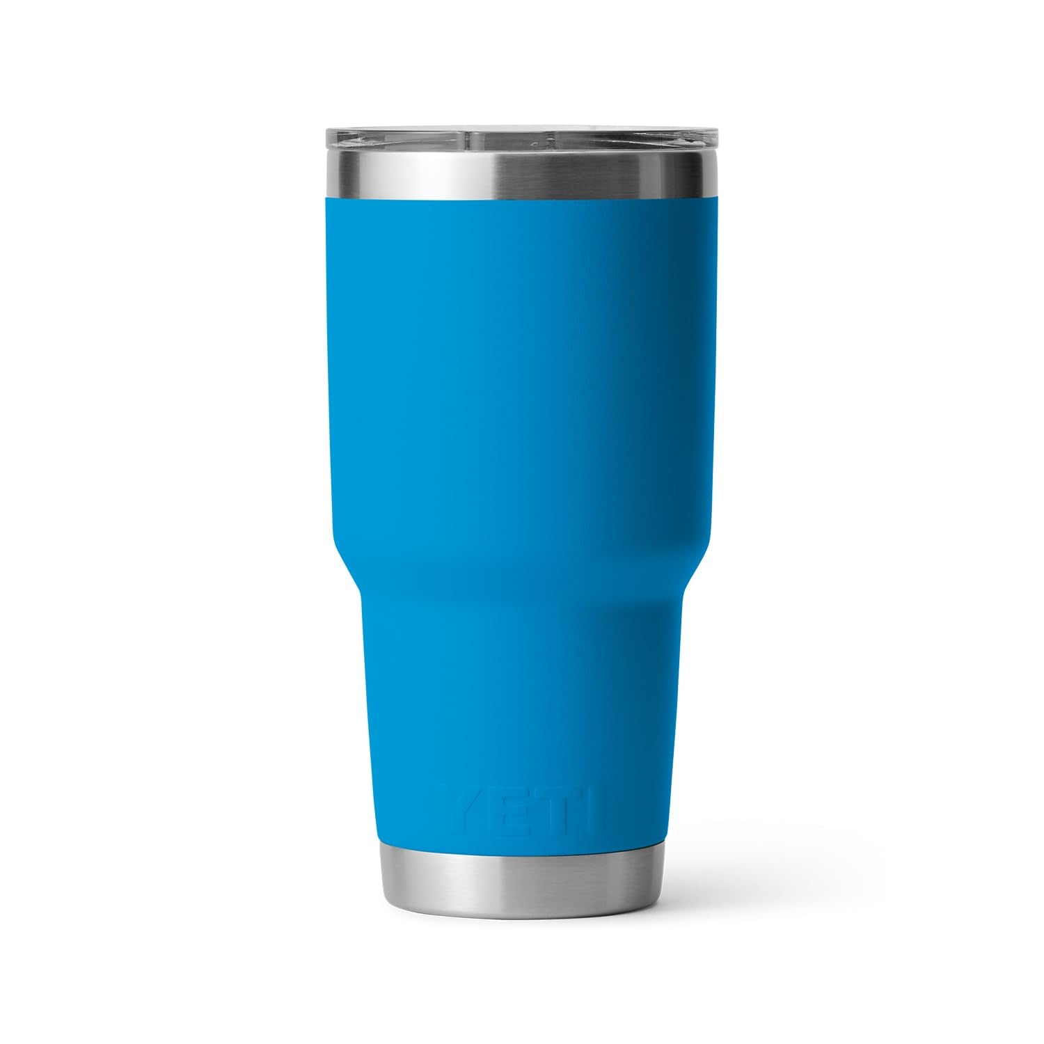 Yeti Rambler 30 Oz Tumbler, Stainless Steel, Vacuum Insulated With Magslider Lid, Big Wave Blue