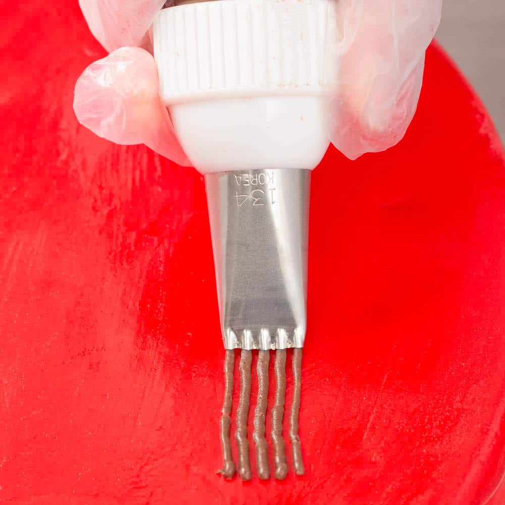 Ateco 134 Multi Line Decorating Tip - Stainless Steel