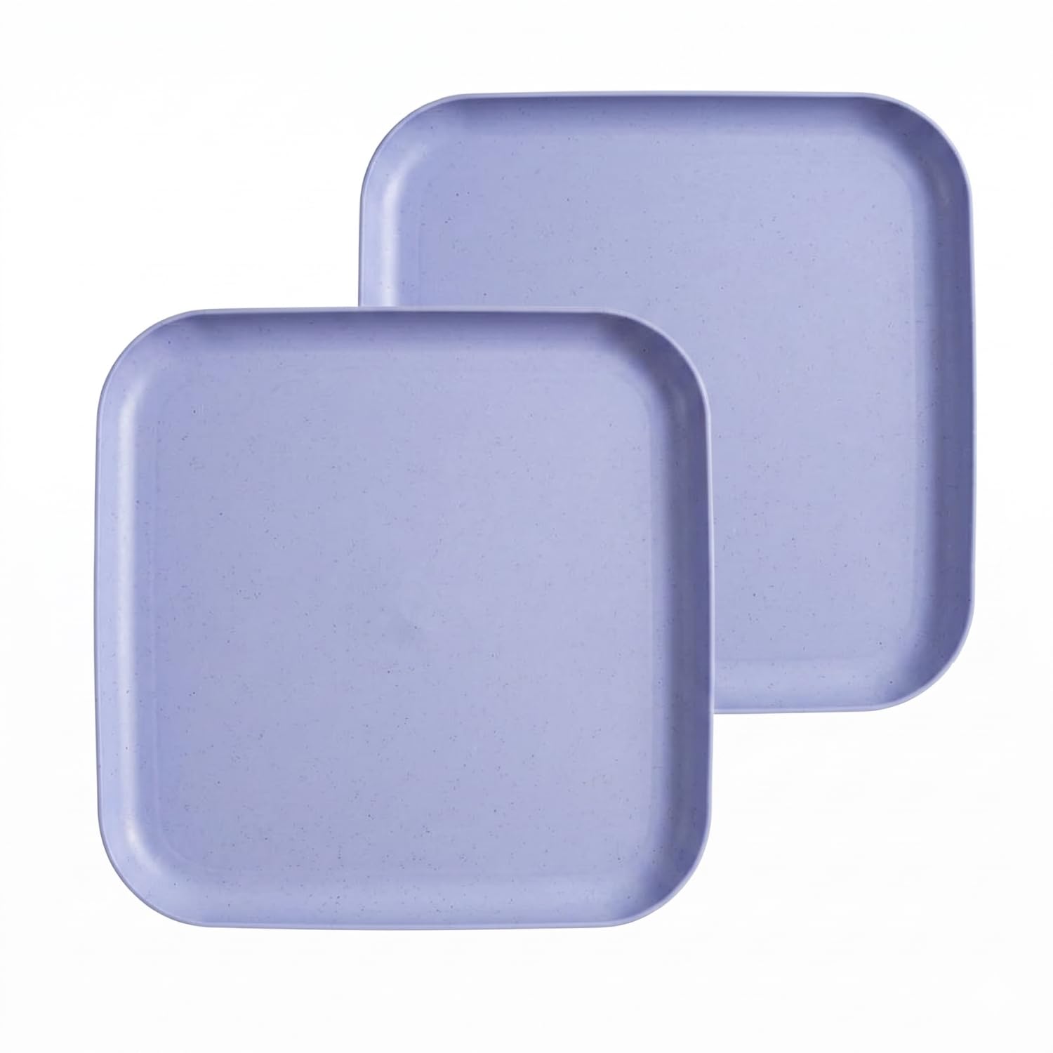 P Plus Fire Unbreakable Wheat Straw Trays  Japanese Style Square Edge Thickened Tray, Elegant Food Serving Tray, Sturdy And Dur