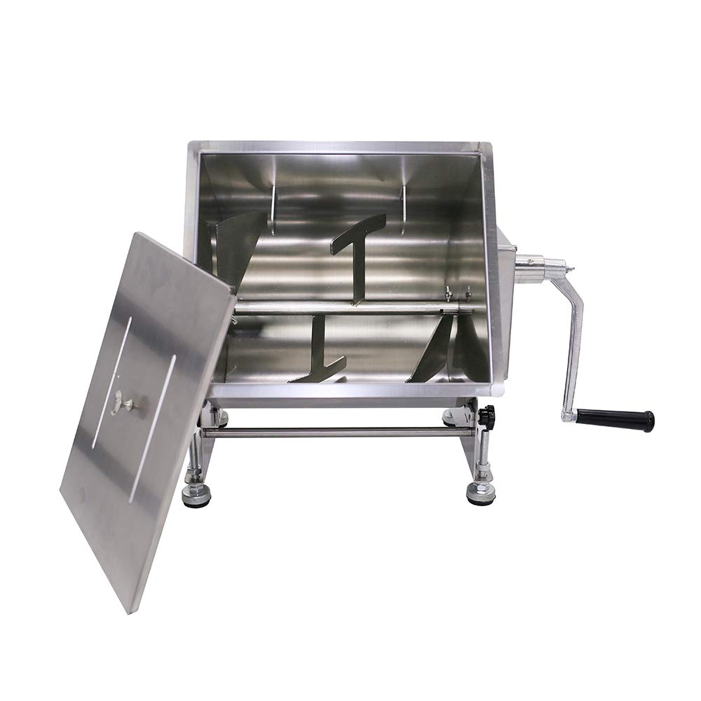 Hakka 60-Pound/30-Liter Capacity Tilt Tank Manual Meat Mixers