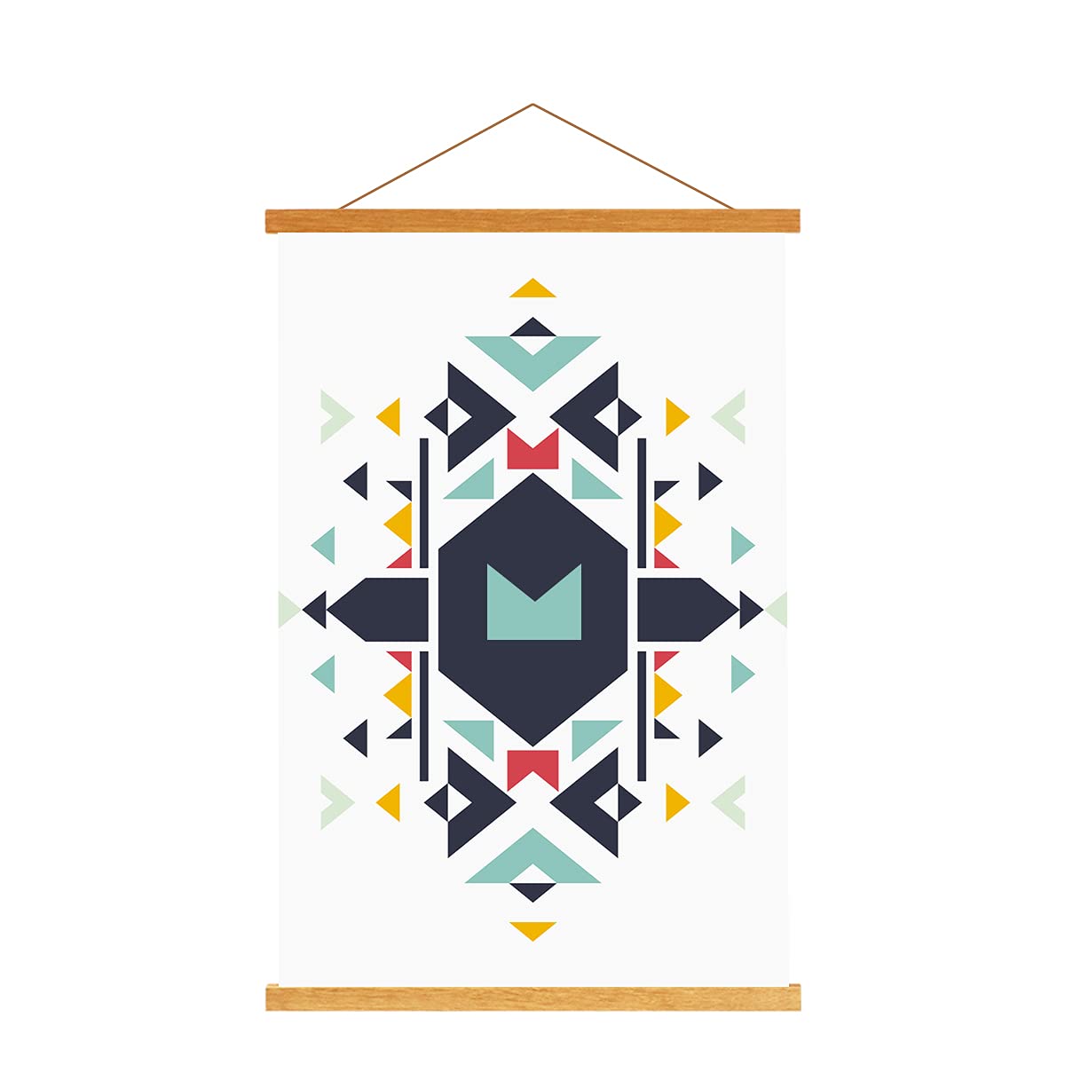 Ywlake Magnetic Poster Hanger, 28x22 28x40 28x20 Poster Frame Wood Wooden Magnet Print Posters Dowel Scroll Hanger Hangers Hangi
