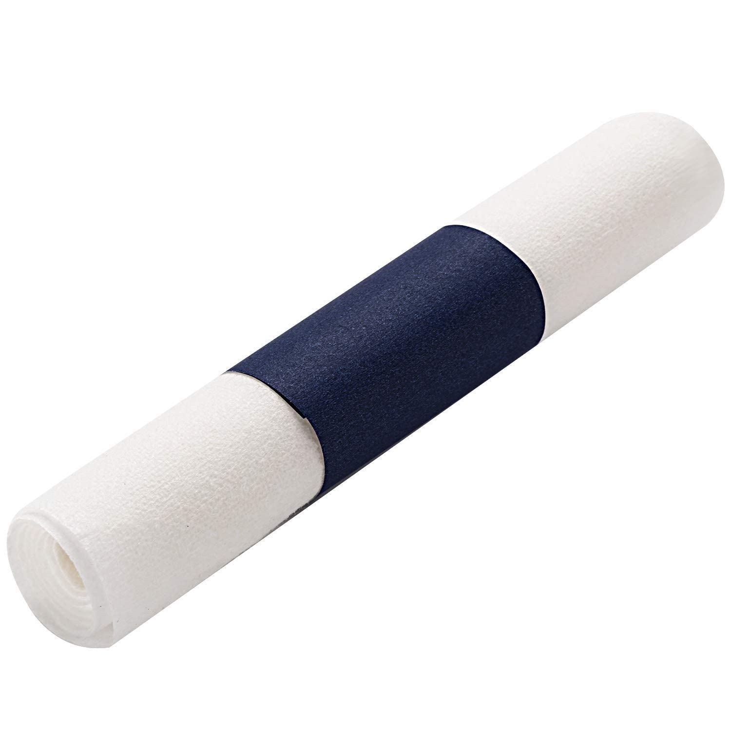 Gmark Paper Napkin Band Box Of 2500, Paper Napkin Rings Self Adhesive (Navy Blue)