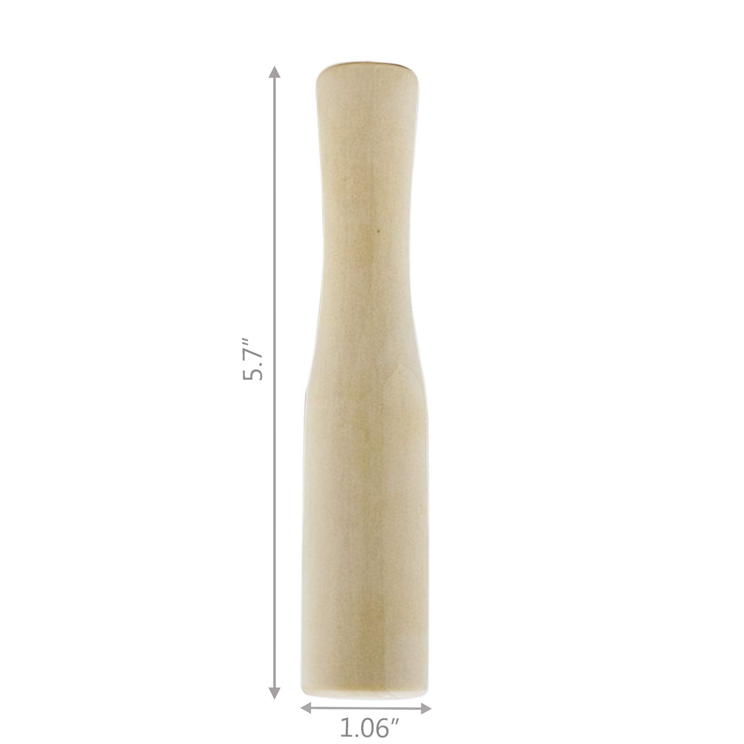 Lixiongbao Wooden Pestle Professional Artisan Hardwood Grinder Pestle Food Grinding Stick Spice Grinder Tool Kitchen Gadget For