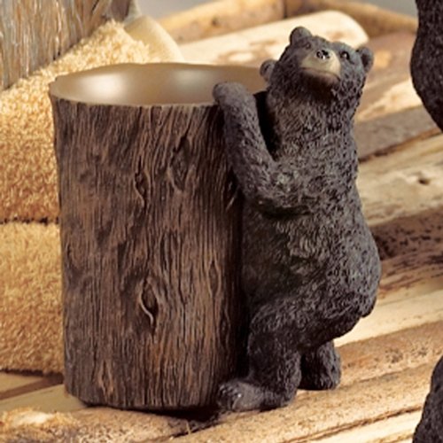 BLACK FOREST DECOR Black Bear Lodge Tumbler