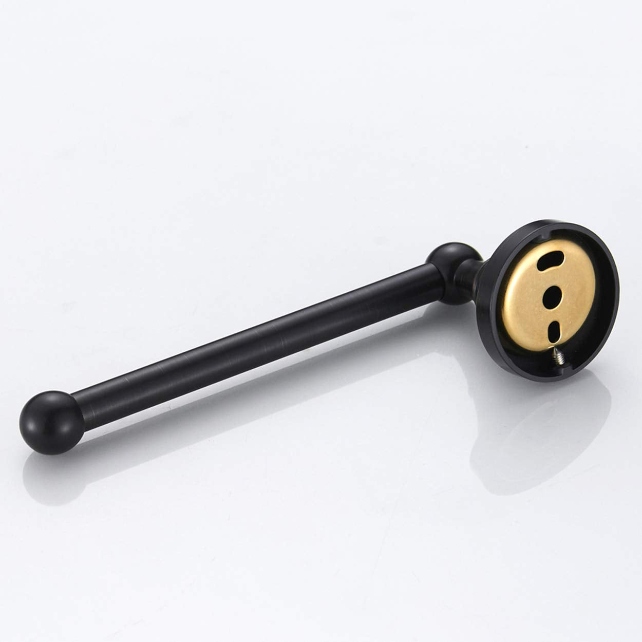 Flybath Toilet Paper Holder Without Cover Brass Bathroom Tissue Roll Bar Wall Mounted, 20 Cm / 7.87 Inches, Oil Rubbed Bronze