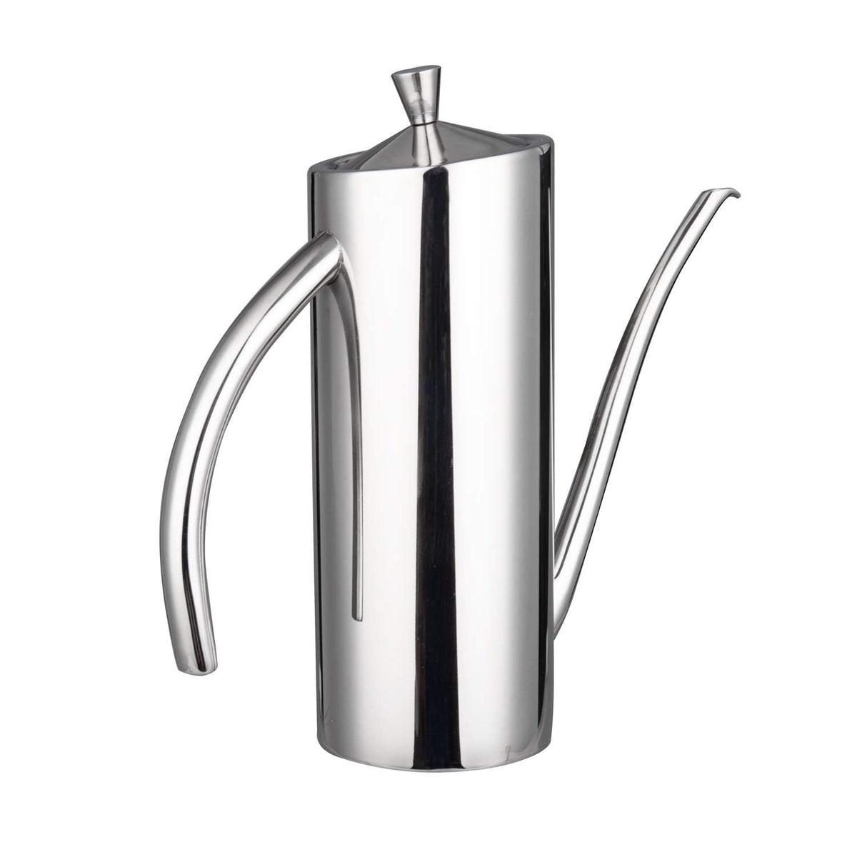 Imeea Olive Oil Dispenser Sus304 Stainless Steel Cooking Kitchen No Drip Oil Can Vinegar Container, 24Oz/700Ml