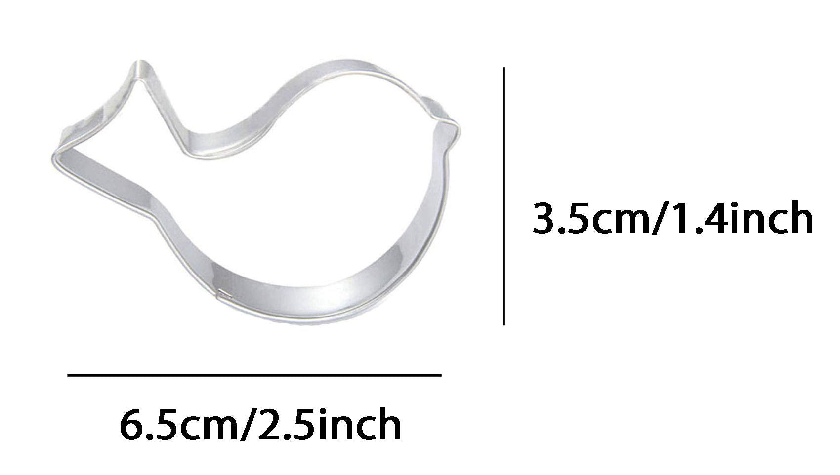 Zdywy Sparrow Bird Shaped Cookie Cutter