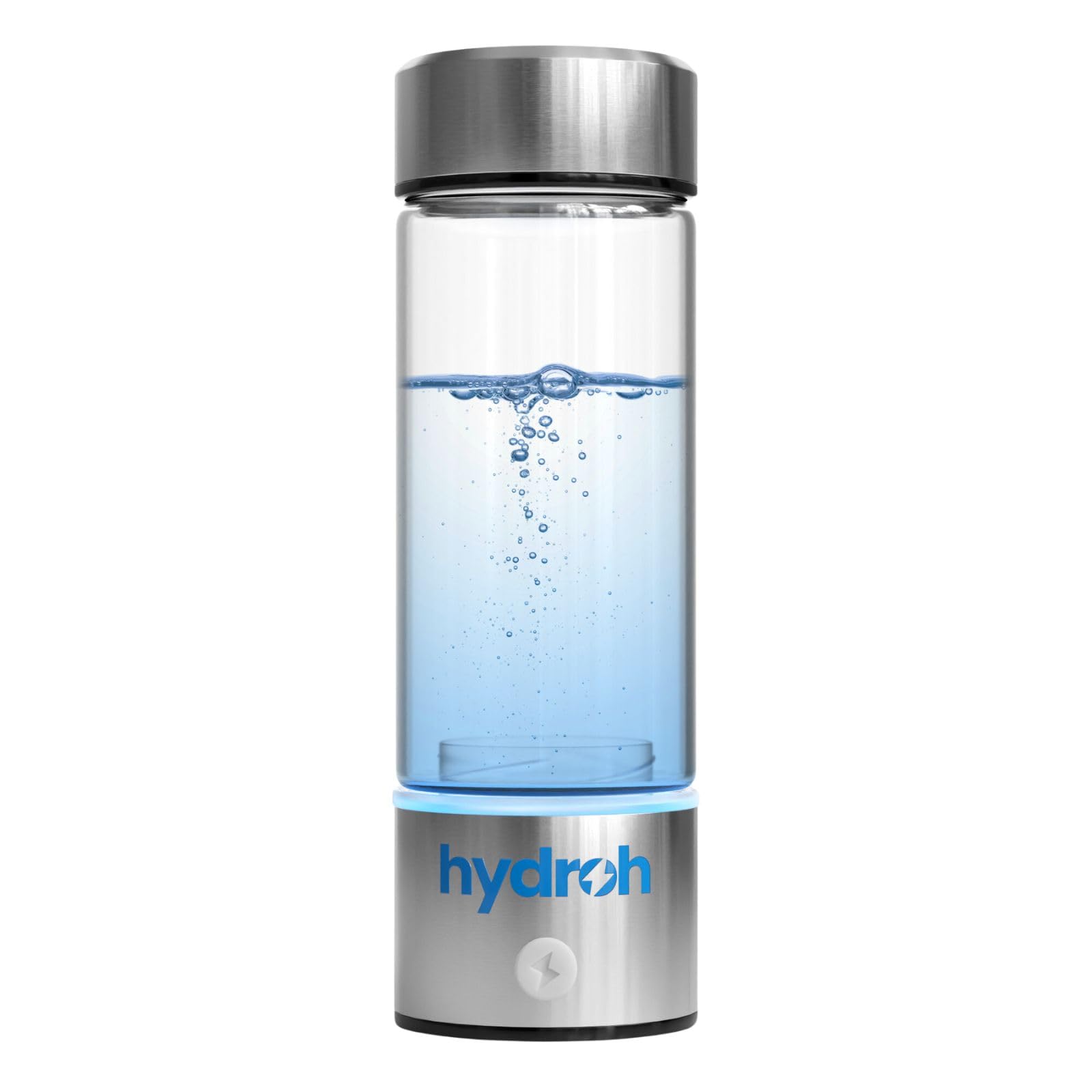 Hydroh Original Hydrogen Water Bottle 15oz, Portable Hydrogen Water Bottle 2024, Advanced Hydrogen Rich Water Maker with SPE/PEM