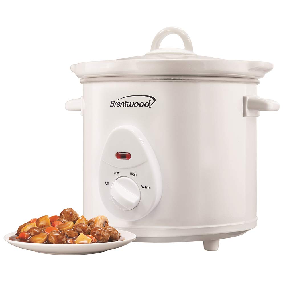 Brentwood Appliances Sc-135W 3-Quart Slow Cooker (White)