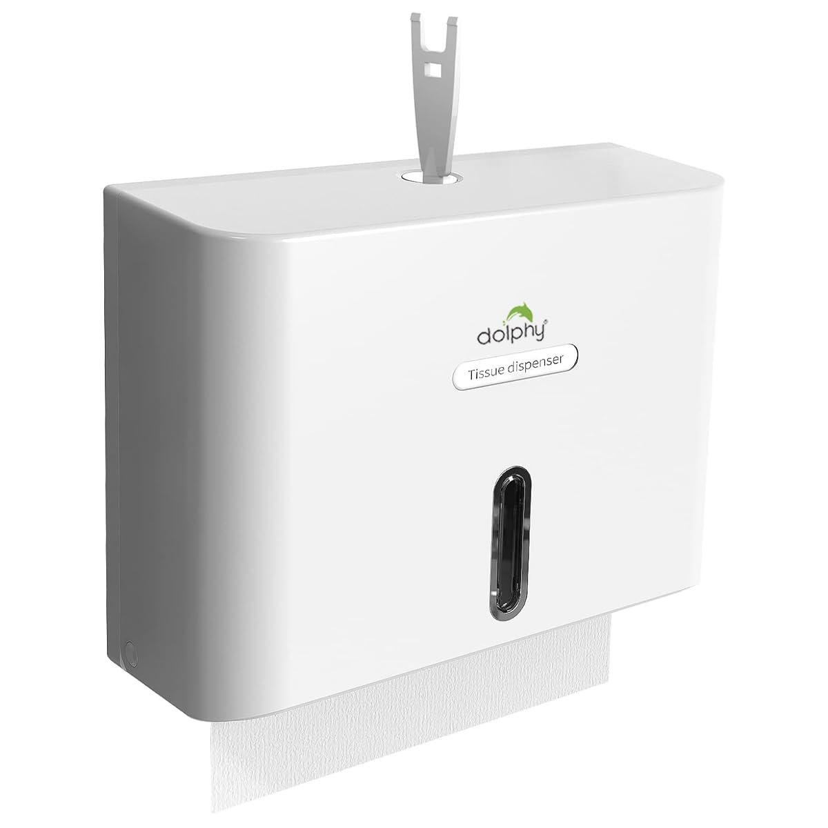 Dolphy Wall Mounted Multifold Mini Hand Towel Paper DispenserBlack