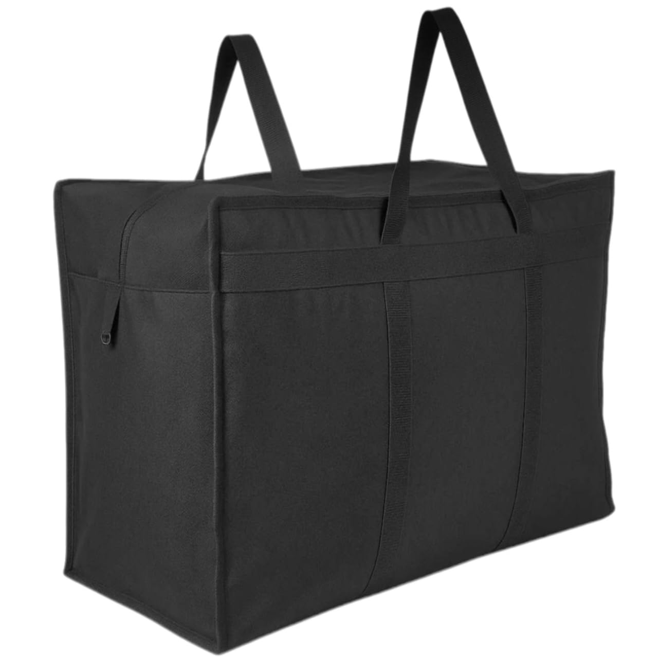 Canvas Heavy Duty Extra Large Storage Bag, Moving Bag Tote, Blanket Clothes Organizer, Comforter, Bedroom Closet, Dorm Room Esse