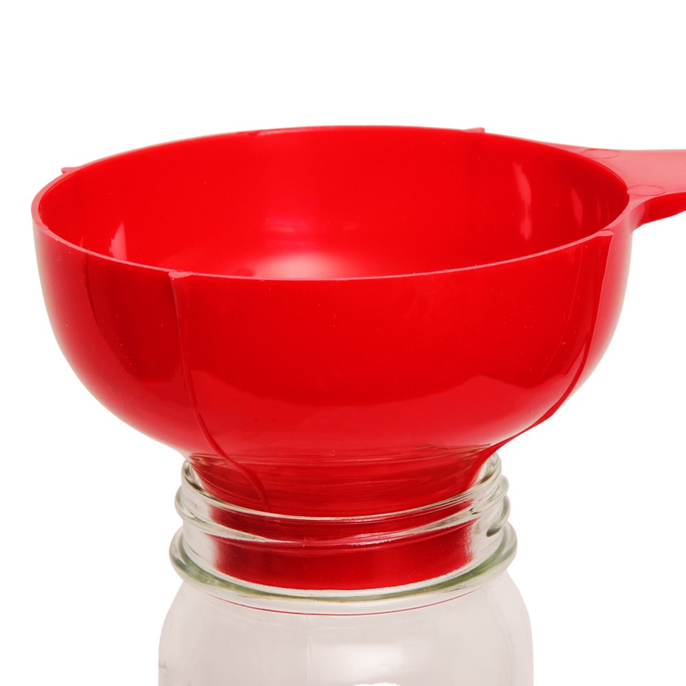 Kitchen Crop Vkp1205 Canning Kit, Tools Scoop, Dark Red