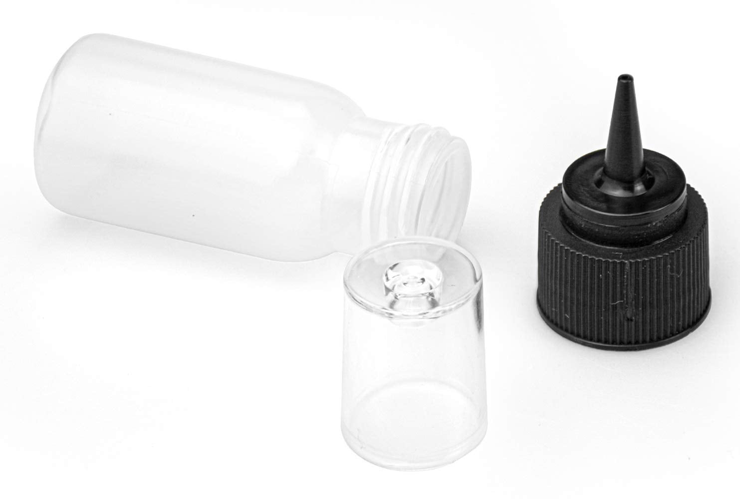 Yesland 30 Pack Writer Bottle - 15 Each (1 & 2 Oz) - Soft & Easy Squeeze Applicator Bottles For Cookie Cutters, Cake Decorating,