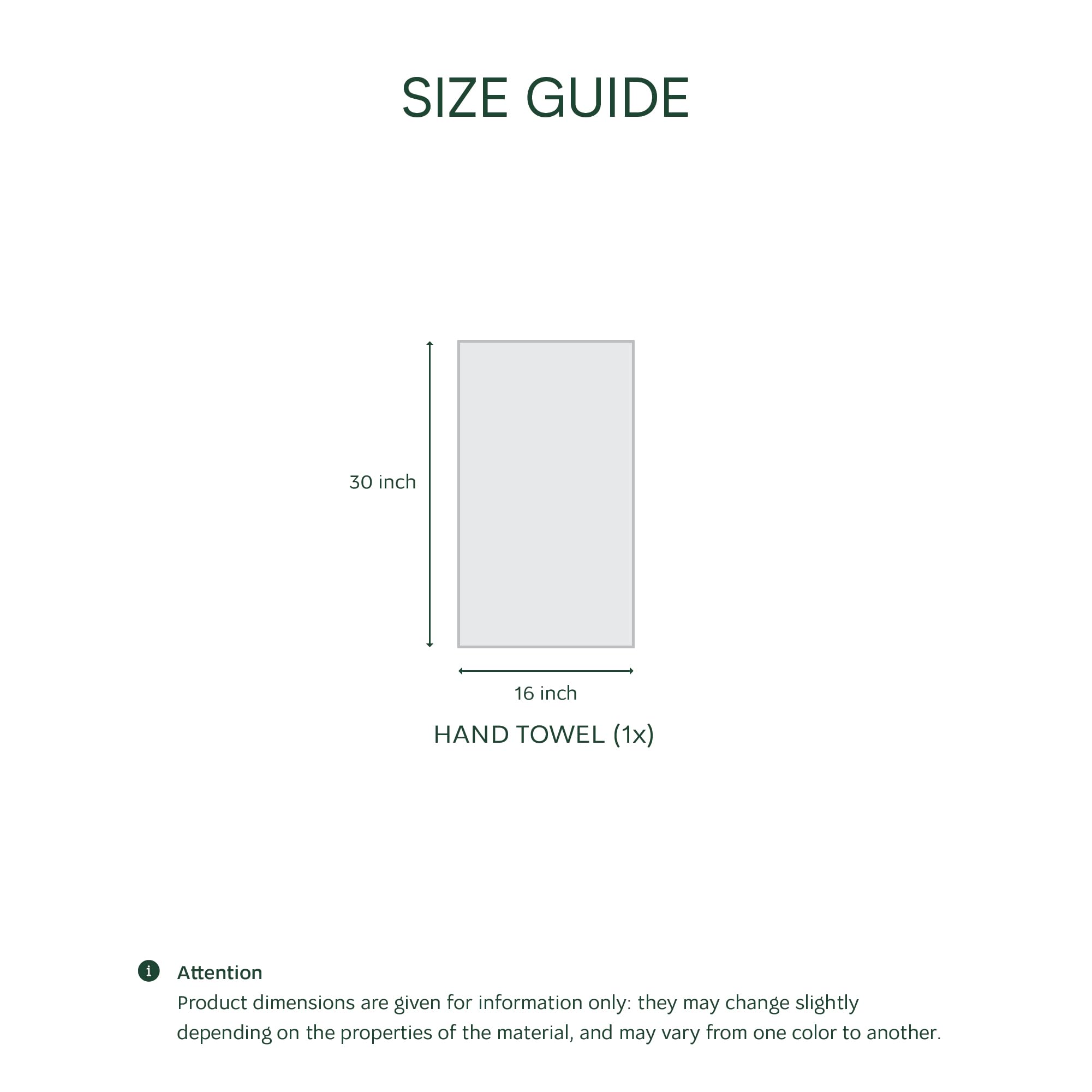Lacoste Heritage Supima Cotton Hand Towel, White, 16'' X 30''