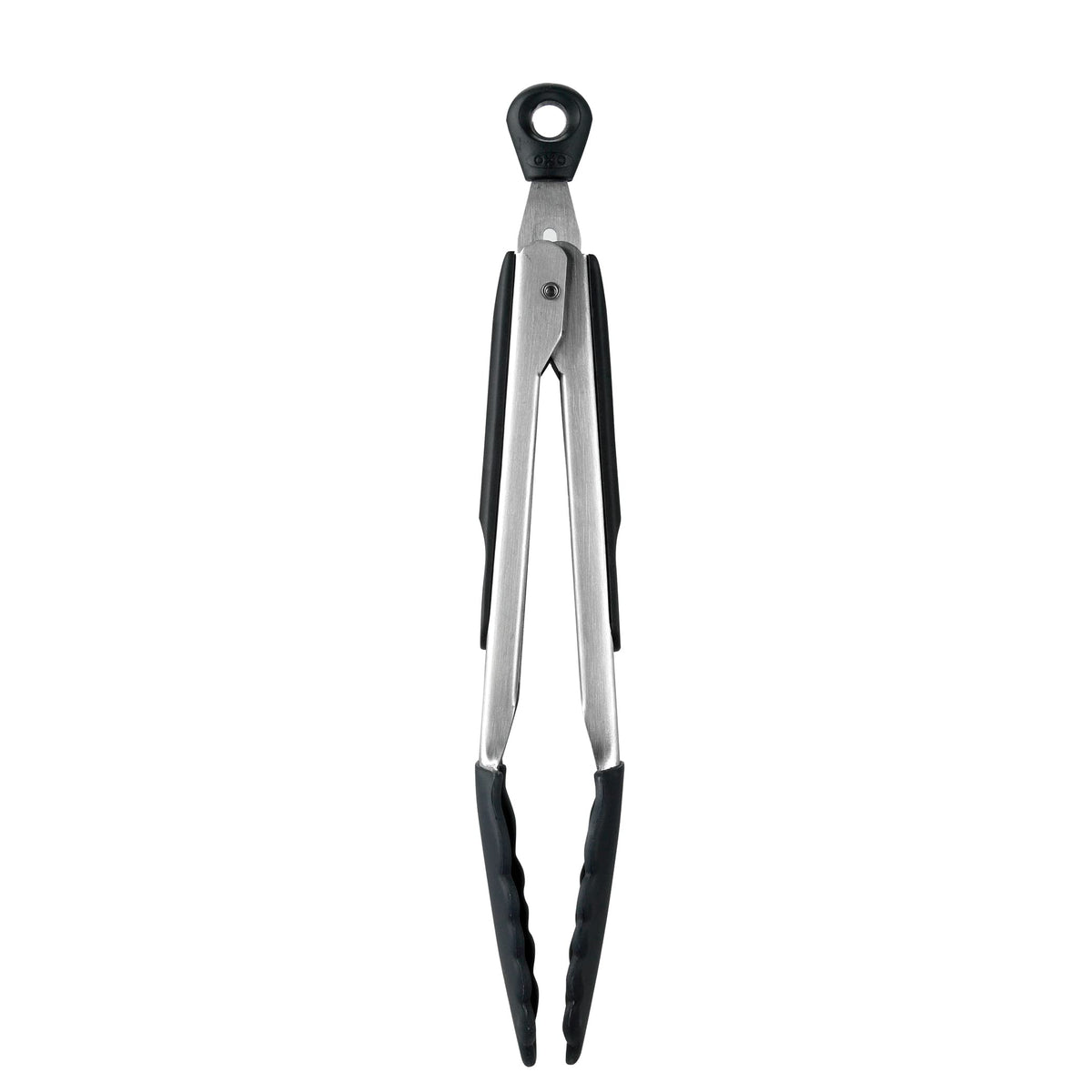 Oxo Good Grips 9-Inch Tongs With Silicone Heads, Black