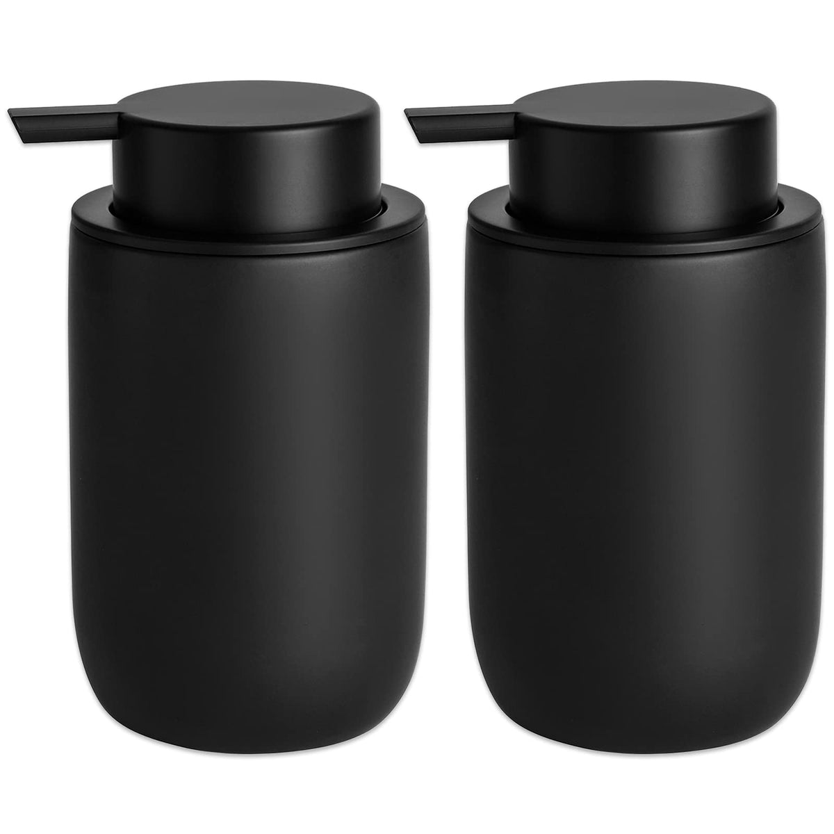 Hand Soap Dispenser For Bathroom Decro, Ceramic Liquid Pump Bottles Refillable Dish Dispenser For Kitchen Farmhouse Colleage Dor