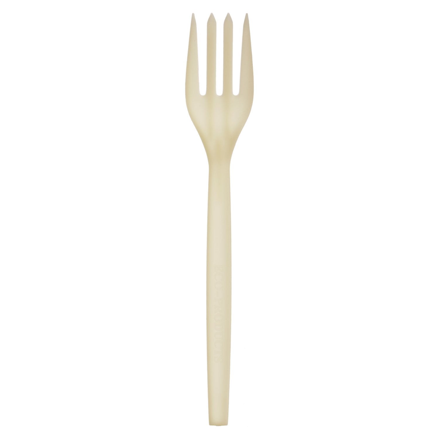 Eco-Products Plant Starch Material Cutlery - 50/Pack - Beige