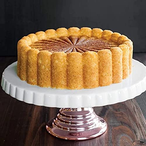Koolouispoper Cake Mold Aluminium Kitchen Accessories Decoration Round Christmas Wedding Family 3D Cake Pan 24 * 7 * 2Cm