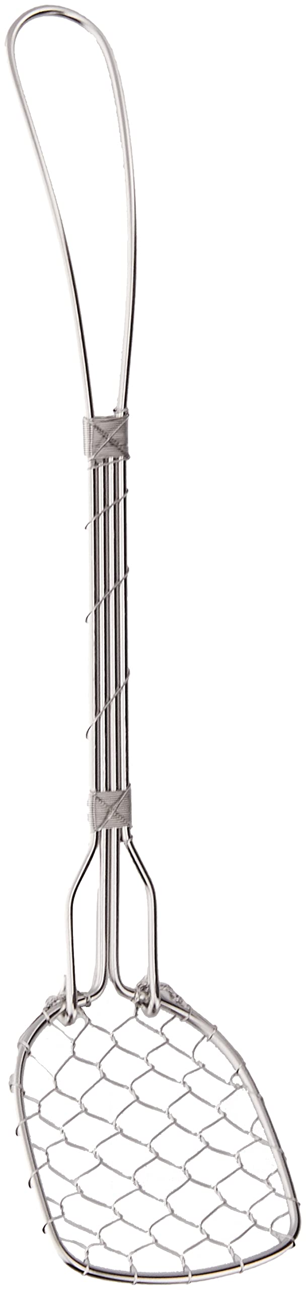 Mt Trimatsu Hot Tofu Spoon, Stainless Steel, Small, Square Net