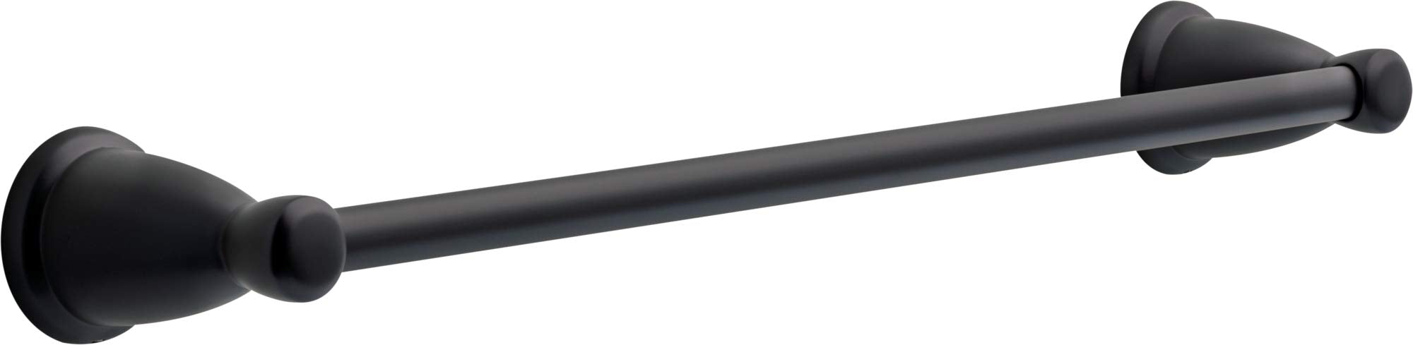 Franklin Brass Kinla (5-Pack) Bathroom Set Matte Black 18'' And 24'' Towel Bar Racks,Toilet Paper Holder, Hand Towel Holder, Hoo