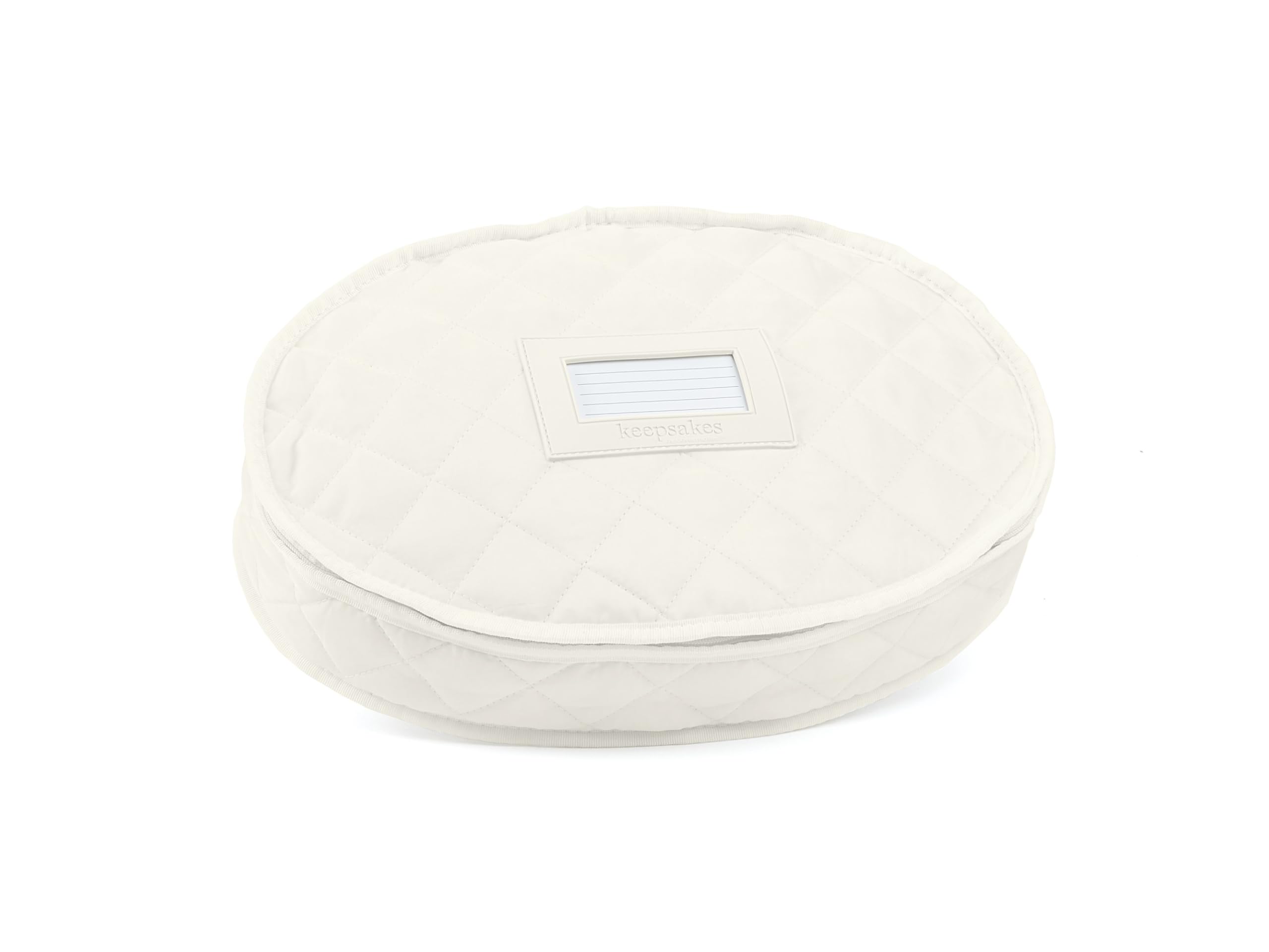 Covermates Keepsakes - Serveware Storage - Padded Protection - ID Window - Stain Resistant - Machine Washable - China Storage, C