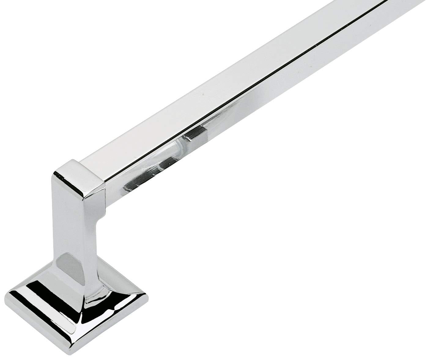 Design House 533026 Millbridge Wall-Mounted Towel Bar For Bathroom, Sturdy And Easy To Install, 24-Inch, Polished Chrome