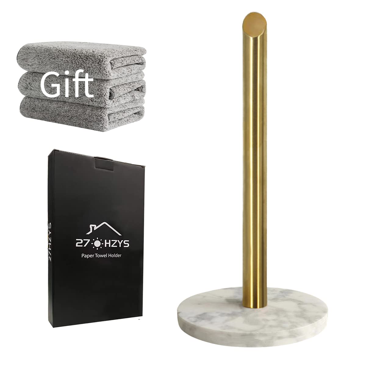 Paper Towel Holder, Gold Paper Towel Holder,Marble Paper Towel Holder, Paper Towel Holder Countertop,Paper Towel Rack,Paper Towe