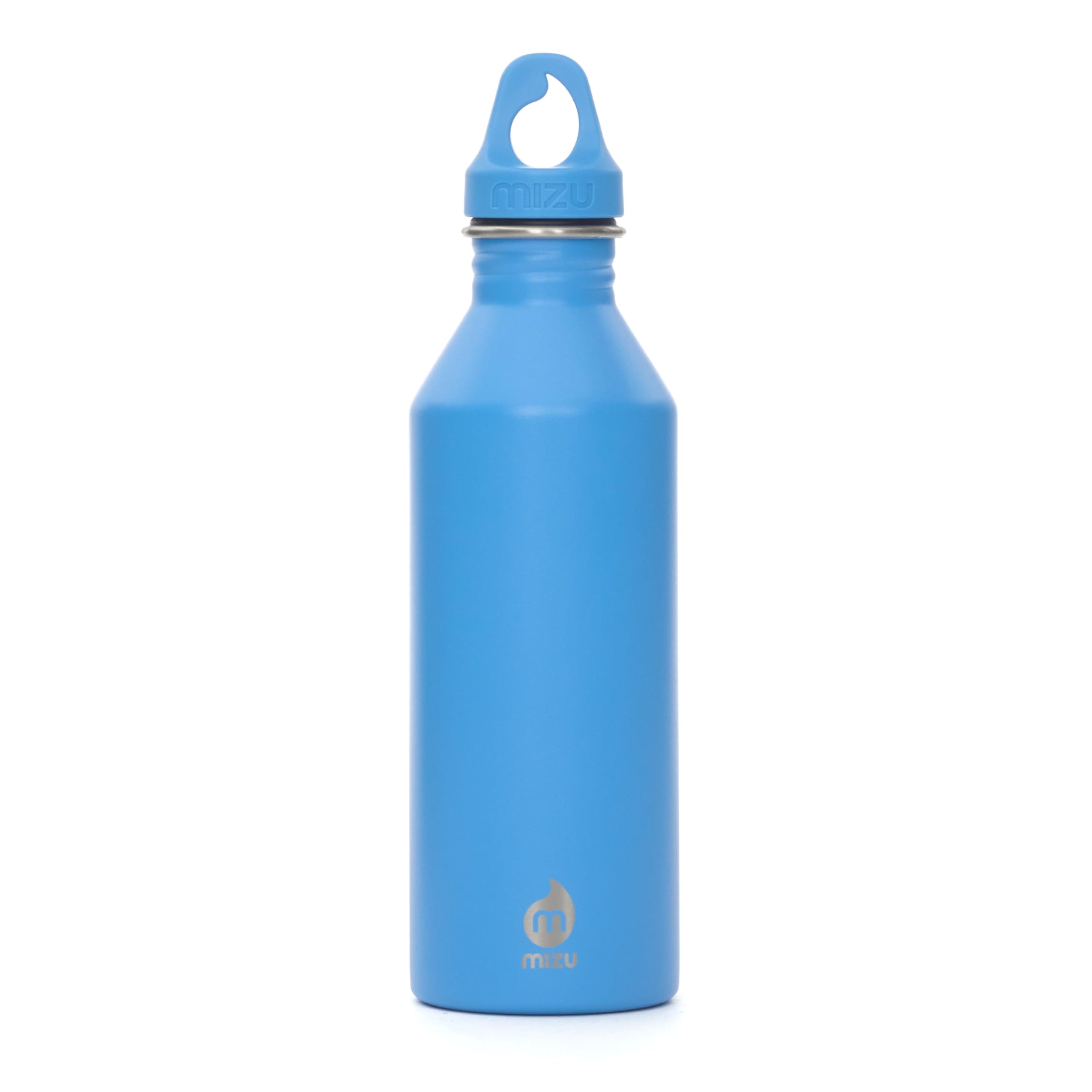 Mizu M8 25 oz Stainless Steel Water Bottle with Loop Cap (French Blue)