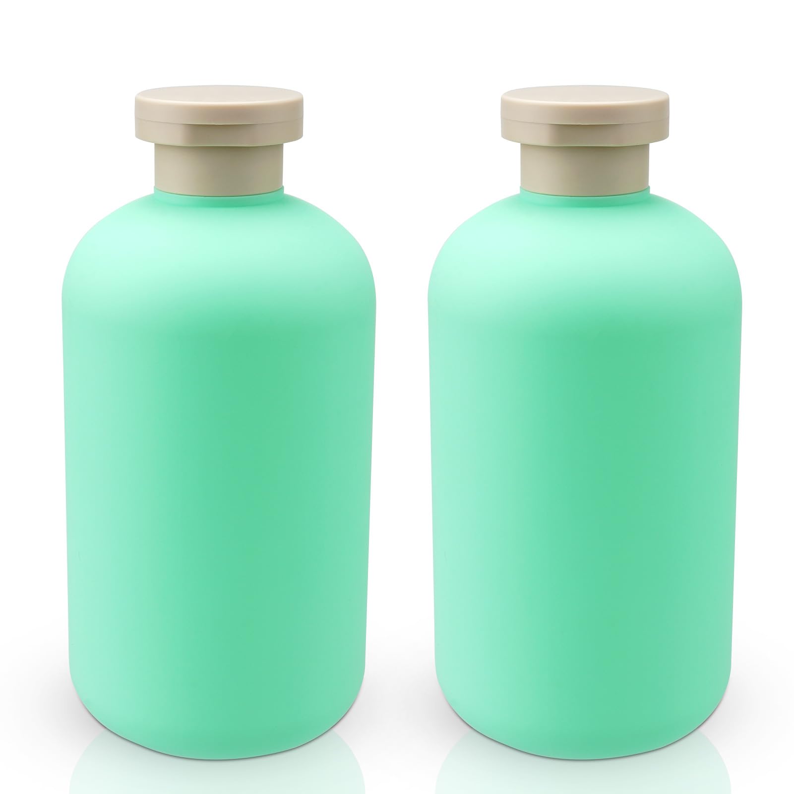 Wowang Shampoo And Conditioner Bottles 16.9Oz 2 Pack Travel Bottles For Toiletries