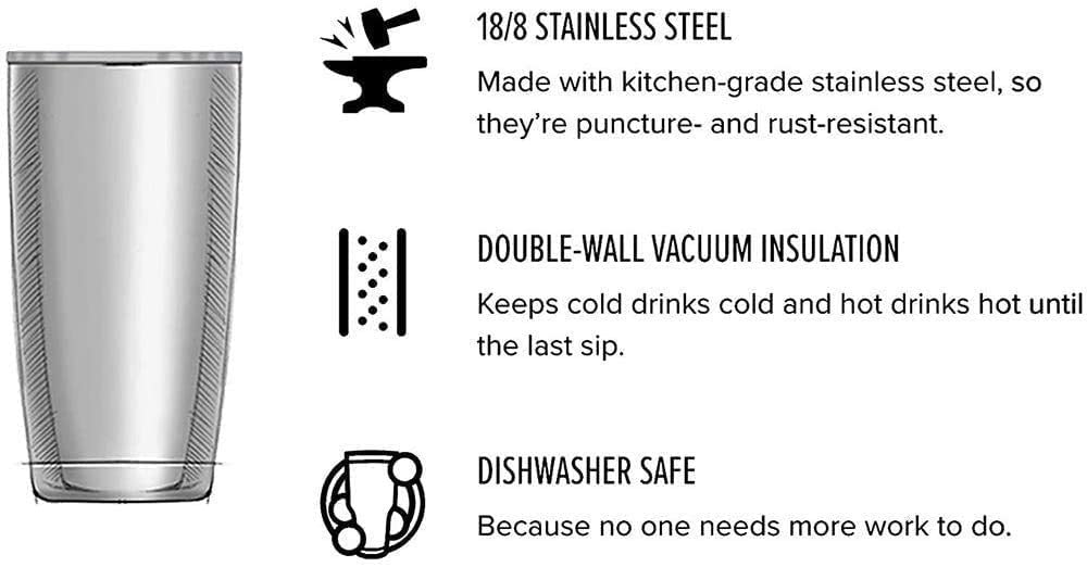 34HD Black Cat Tumbler with Lid, 20oz Vacuum Insulated Cat Coffee Cup, I Crochet So I Dont Choke People Mug, Crochet Lover Gifts