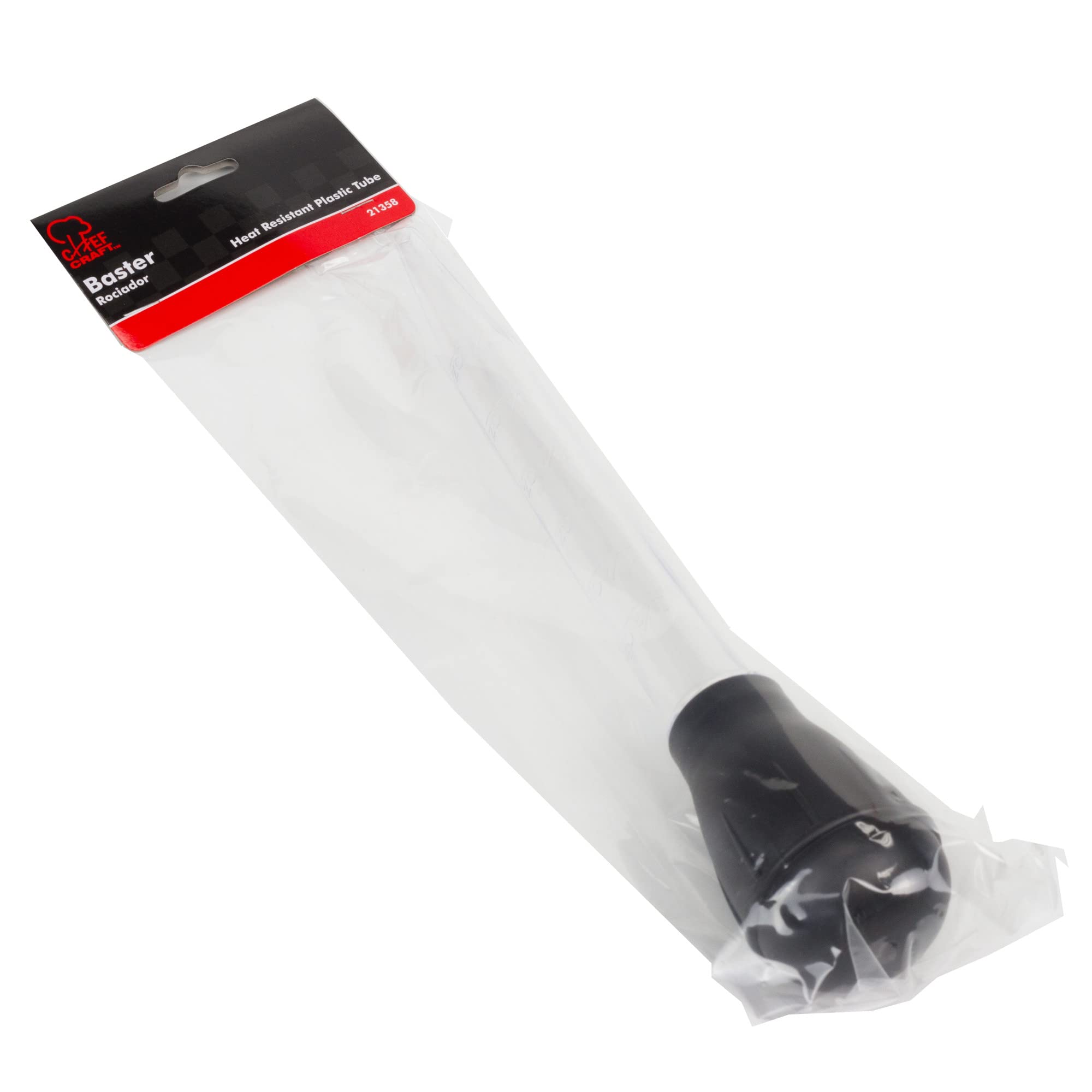 Chef Craft Classic Baster With Clear Tube, 11.5 Inches In Length, Black