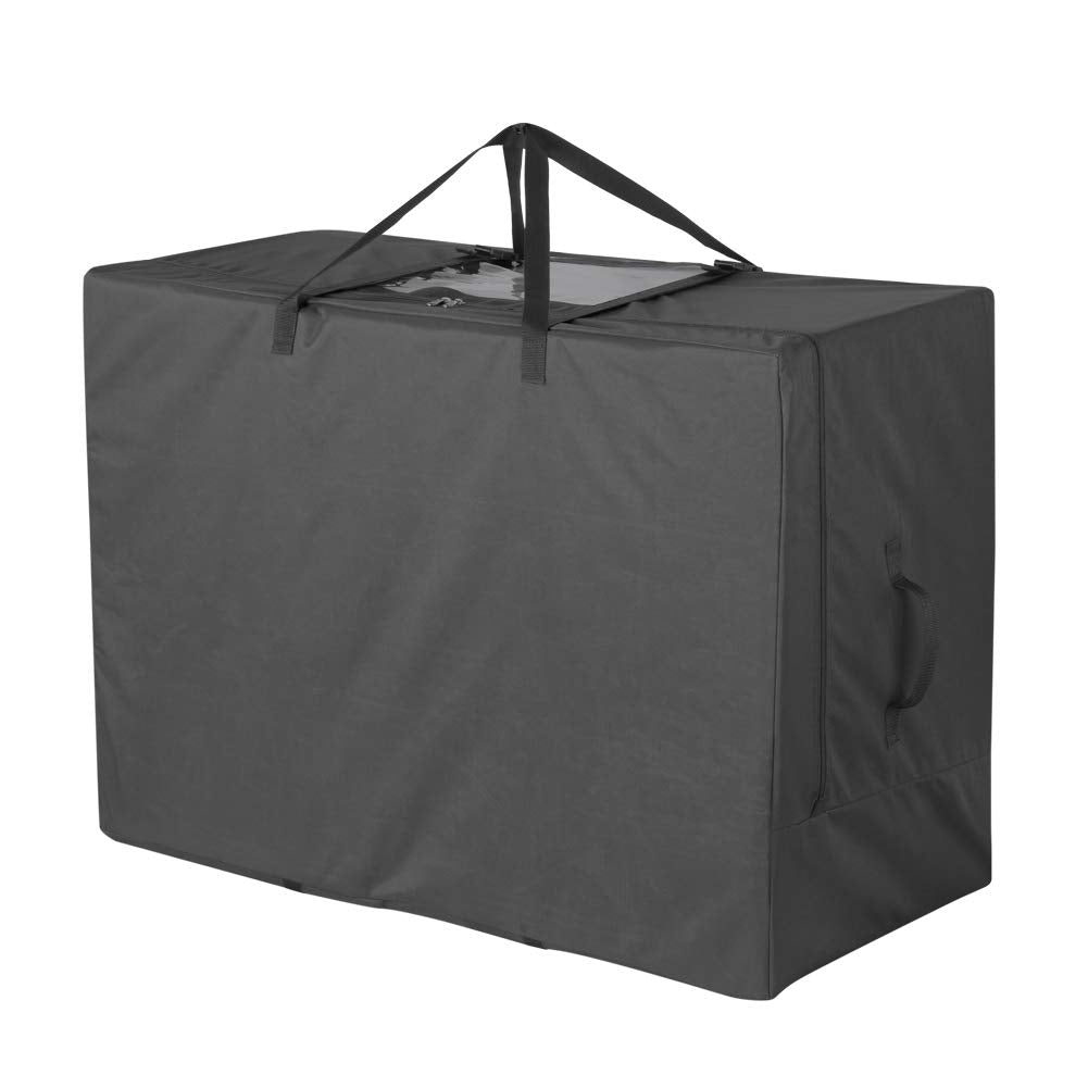 Cuddly Nest Folding Mattress Storage Bag - Heavy Duty Carry Case For Tri-Fold Guest Bed Mattress (Fits 4'' Queen Mattress)