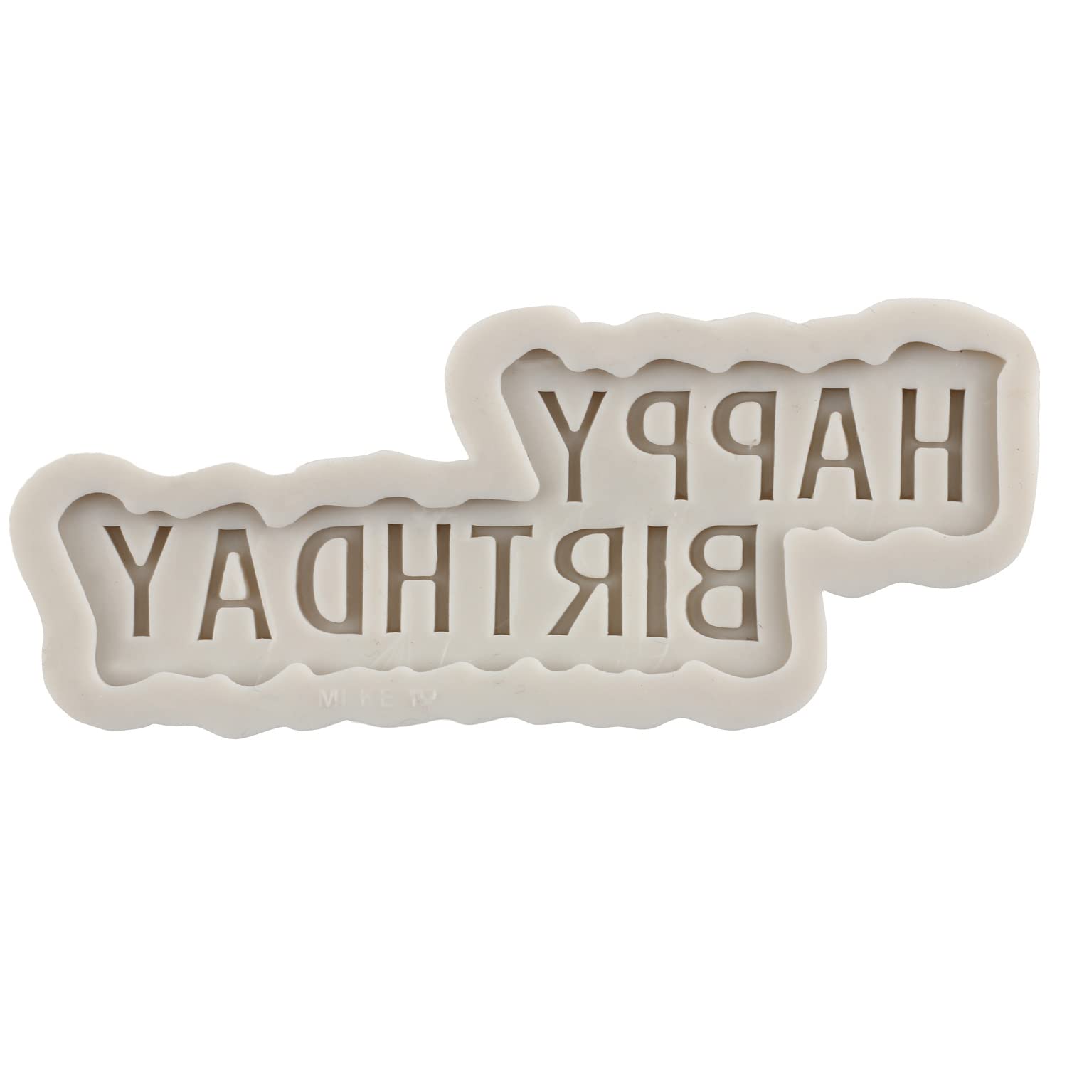 Mypracs Happy Birthday Silicone Molds Birthday Alphabet Fondant Silicone Mold Letters Chocolate Molds For Birthday Party Cake De
