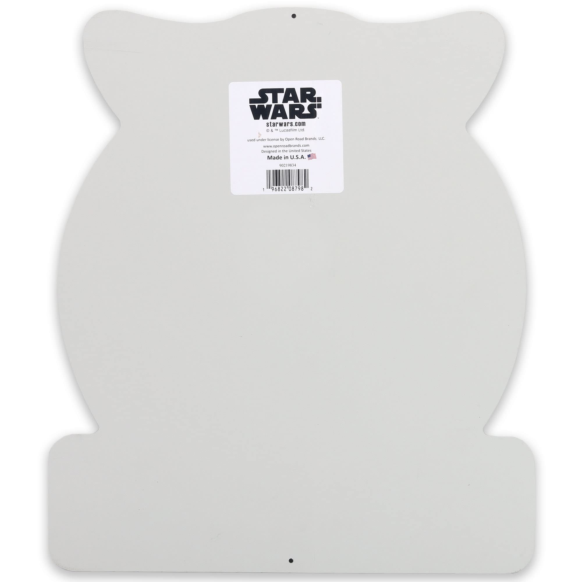 Disney Star Wars Number One Dad in the Galaxy Metal Sign - Fun Mandalorian Wall Art for Dad - Great Gift Idea