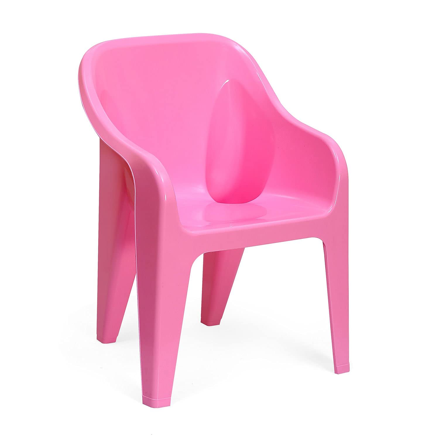 Nilkamal Plastic Eeezygo Baby Chair Modern & Comfortable With Arm & Backrest For Study Chair|Dining Room|Bedroom|Kids Room|Livin