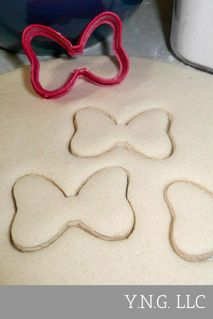 Themed Magical Mouse Bow Character Small Cookie Cutter Special Occasion Baking Tool Made In Usa Pr305