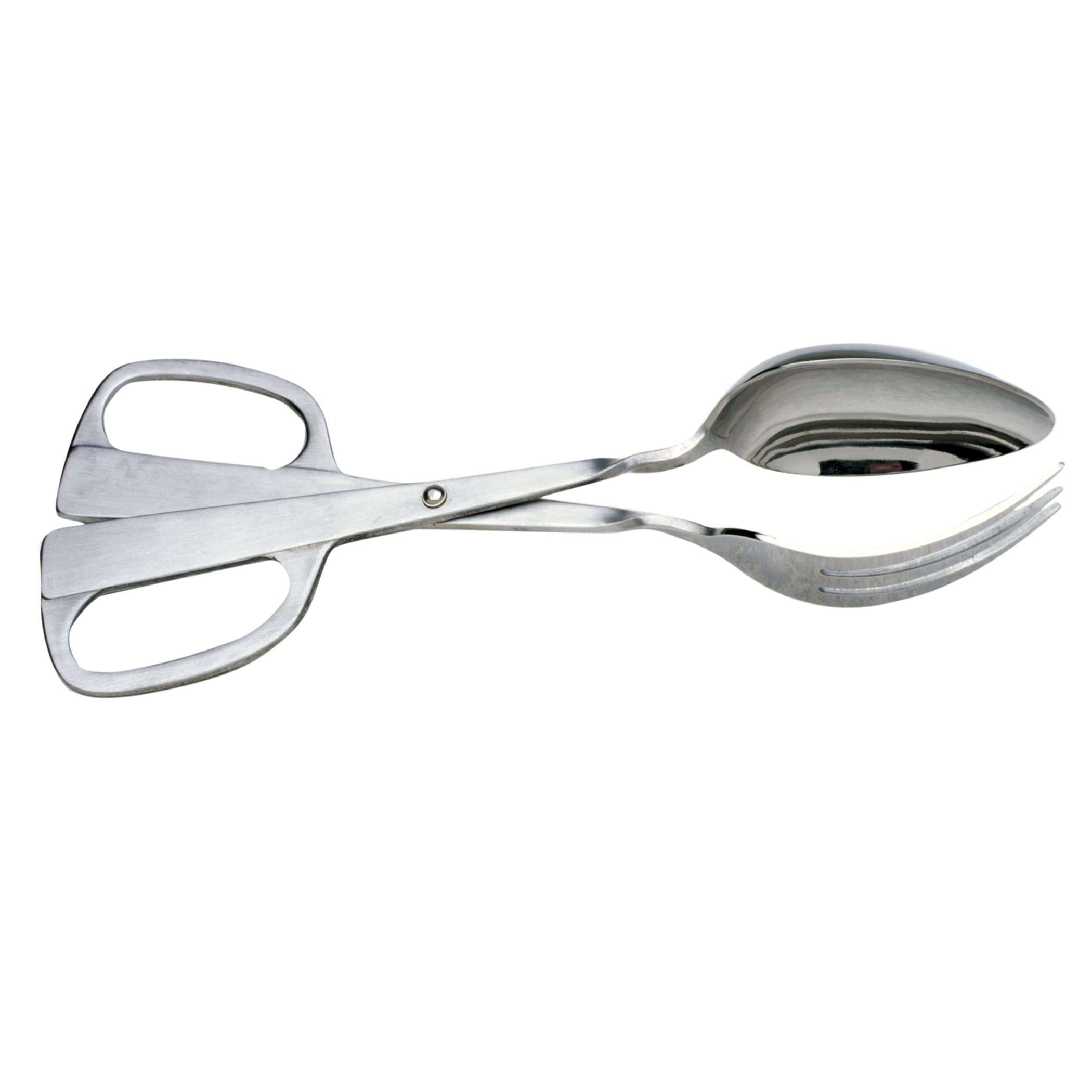 Norpro Stainless Steel Salad Serving Tongs, 10.25 Inch, Model 1942, Durable Kitchen Utensil