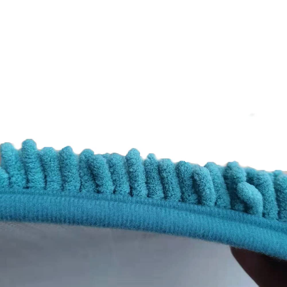 Madeals Bath Rug Set 3 Piece Bathroom Contour Rugs Combo, Soft Shaggy 2 Piece Bath Shower Mat And U-Shaped Toilet Floor Rug Teal