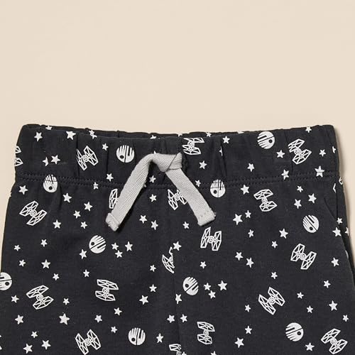Amazon Essentials Disney  Marvel  Star Wars Baby Boys Shorts, Pack Of 3, Star Wars Tiny Trooper, Preemie