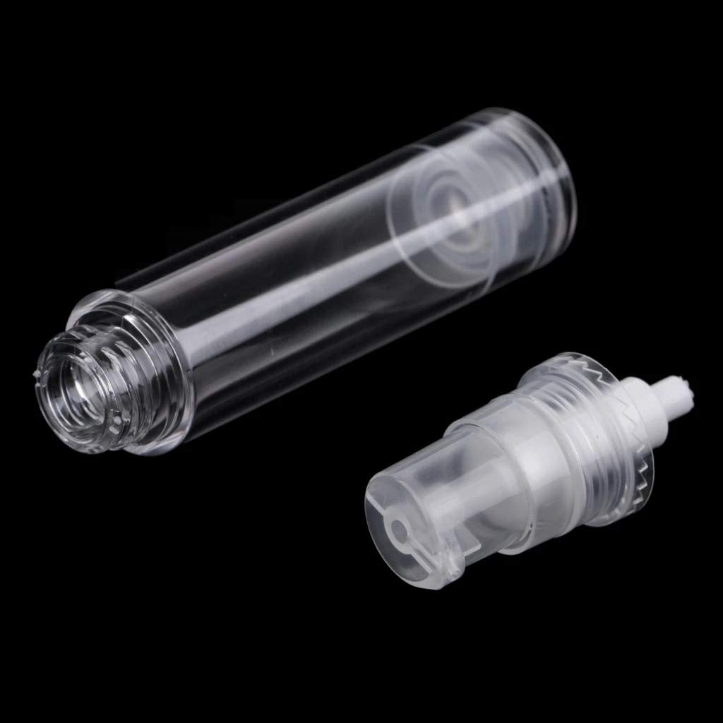 15 Pcs Clear Airless Lotion Pump Bottles Empty Cream Vacuum Bottles Cosmetic Containers Travel Press Pump Bottles For Foundation