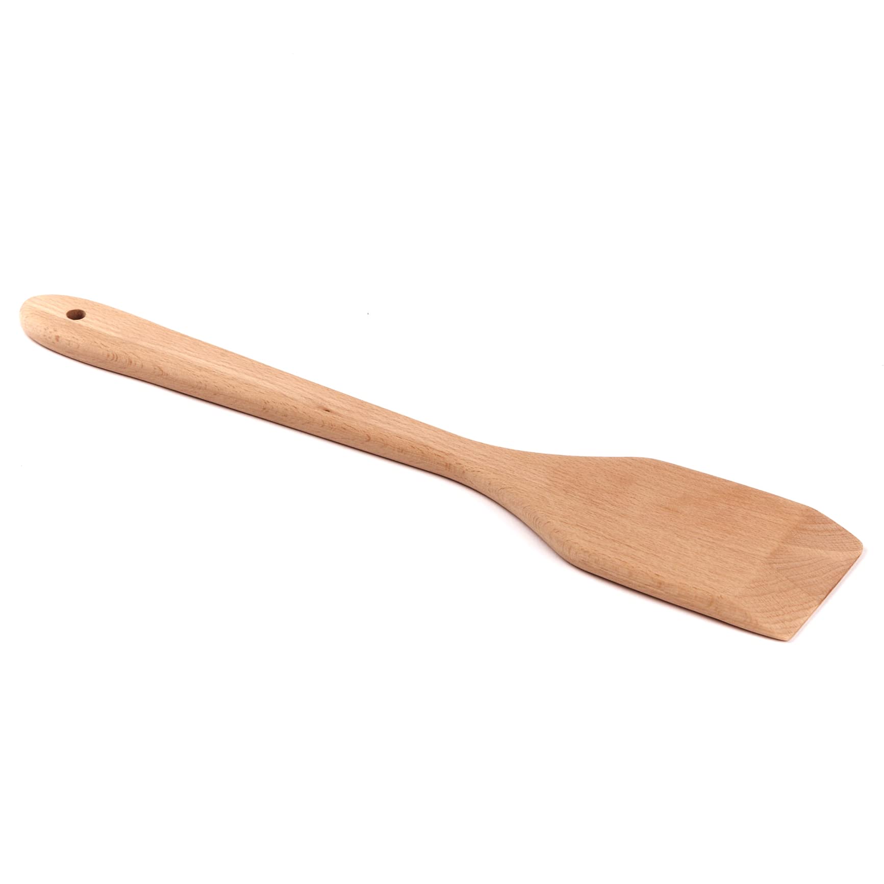 WOODLA 14-Inch Wooden Spatula, Heat-Resistant Beechwood Turner for Non-Stick Cookware, Kitchen Utensil, Model Spatula01