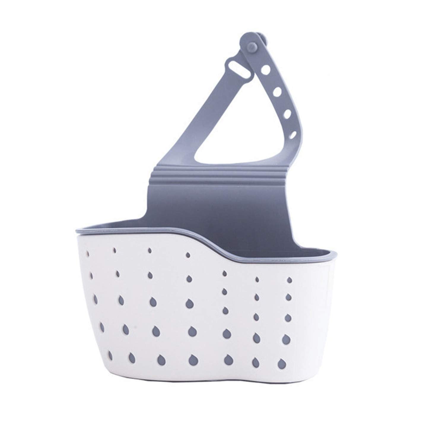 Yyaaloa Sink Basket Sink Strainers Basket Corner Sponge Caddy For Kitchen Sink Kitchen Drain Shelf Sink Storage Holder (Style 2-