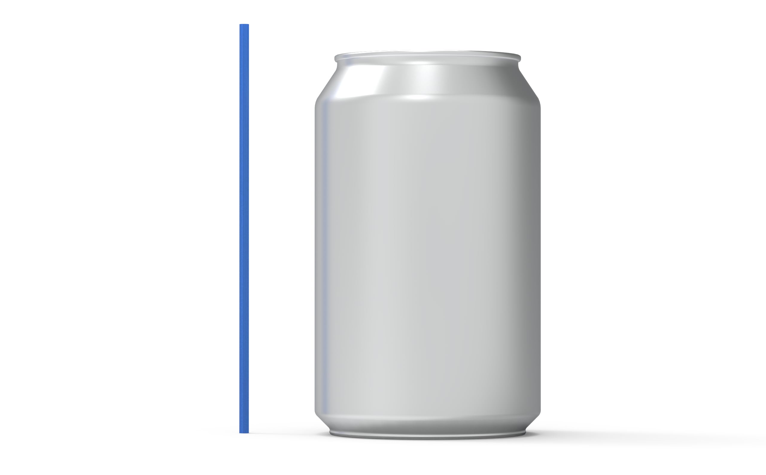 Disposable Plastic Coffee Stirrer Straw - 5 Inch Sip Stir Stick (Blue, 1000)