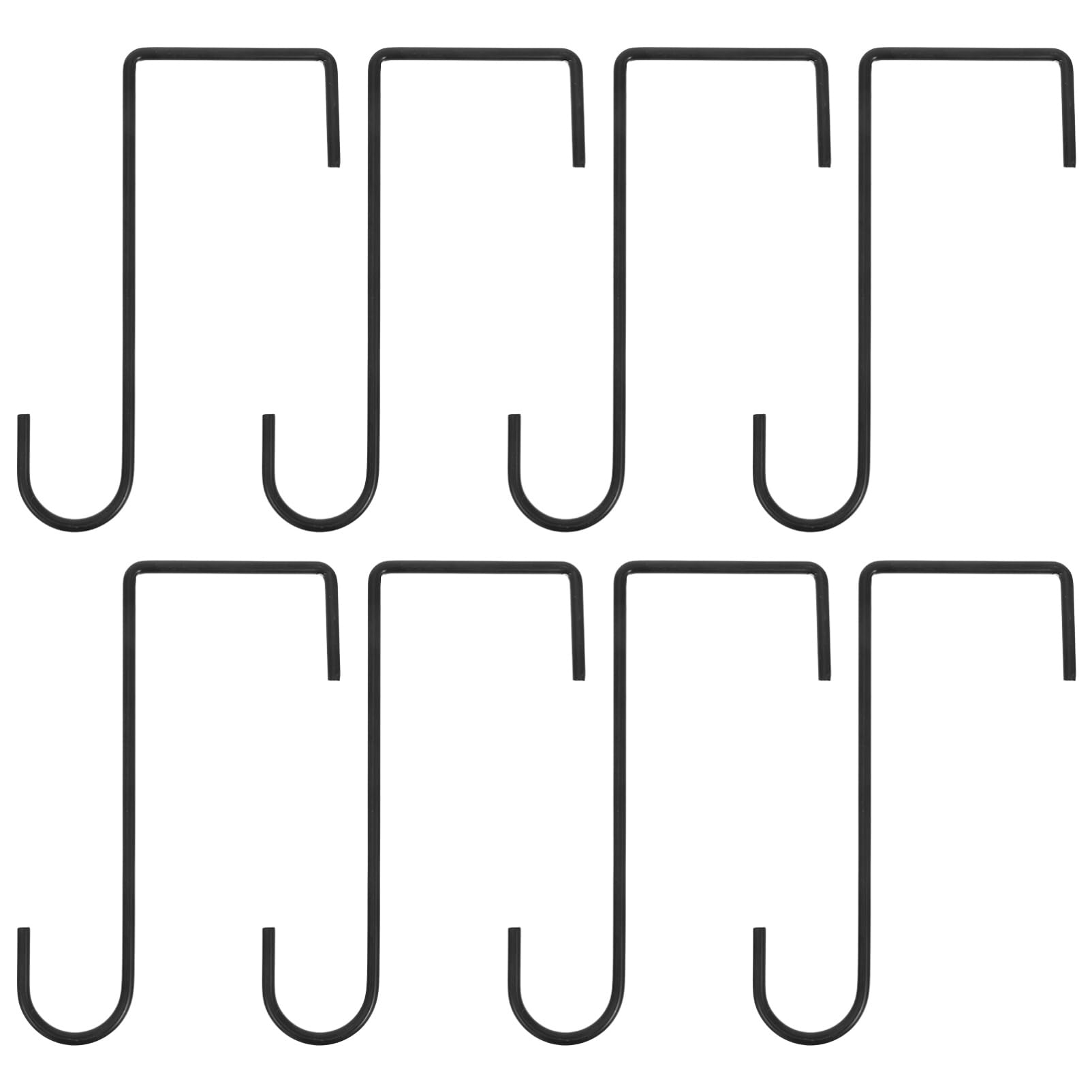 Ibasenice 8Pcs Fence Hooks For Hanging Planters Garden Hooks Weatherproof Hangers For Outdoor Decor