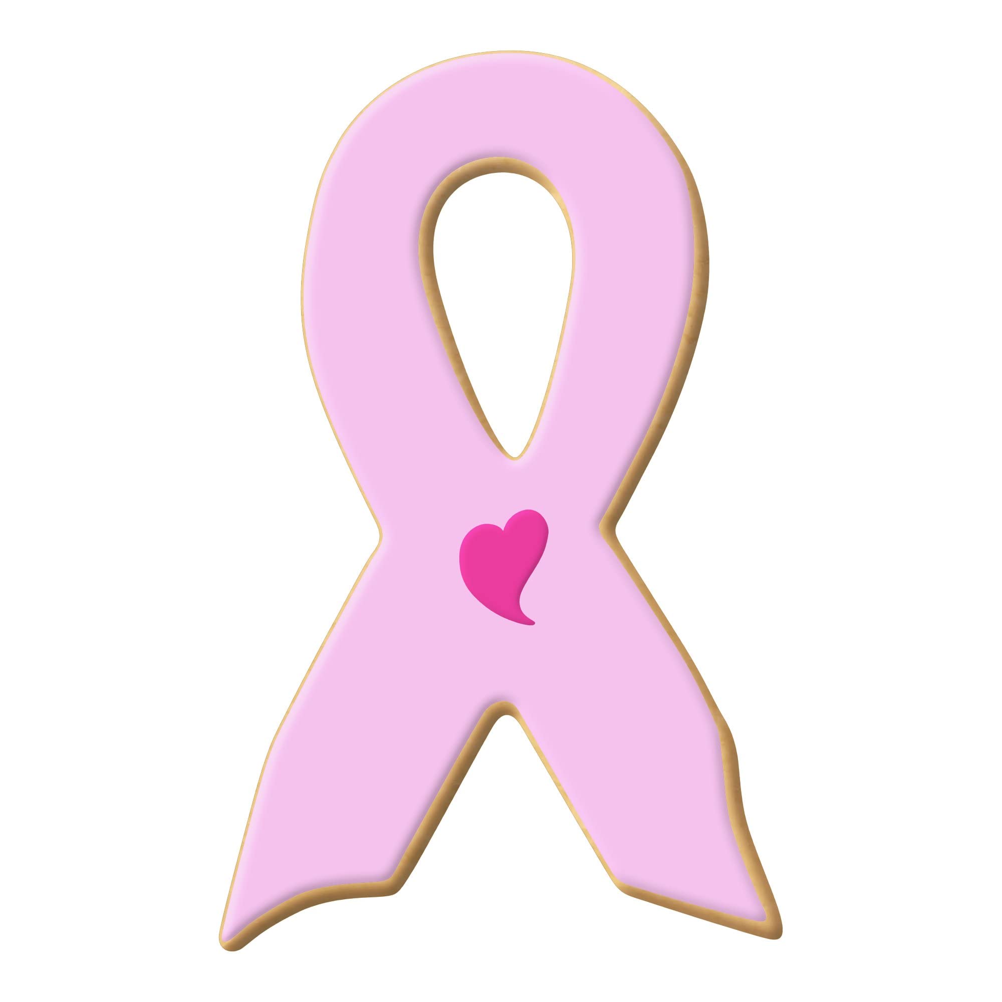 Awareness Ribbon Cookie Cutter 2 Pc Set - Ribbon, Tear Drop Cookie Cutters Hand Made In The Usa From Tin Plated Steel