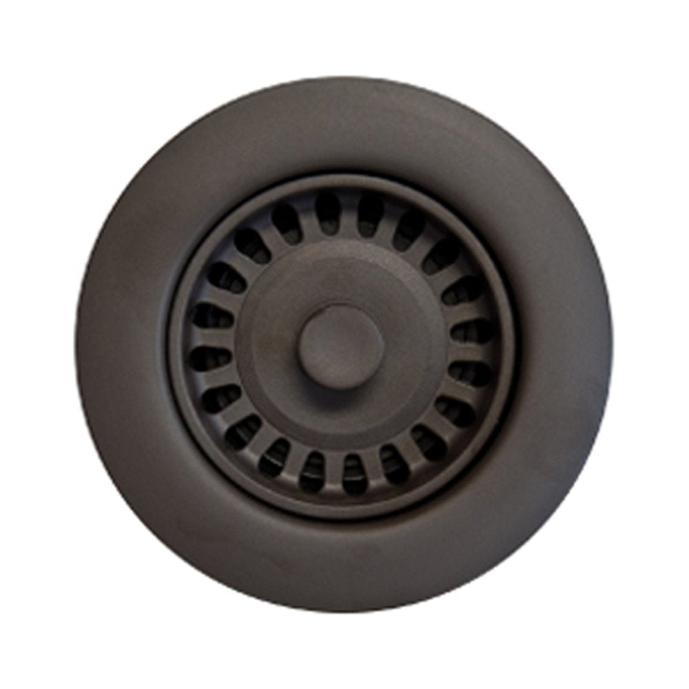 Houzer 190-9264 Kitchen Sink Basket Strainer, 3.5-Inch Drain Openings, Bronze