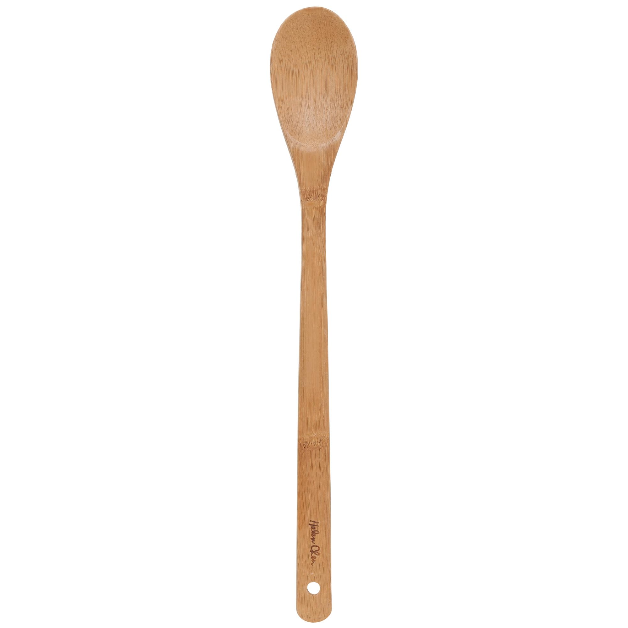 Helens Asian Kitchen Bamboo Kitchen Spoon Cooking Utensil, 15-Inch