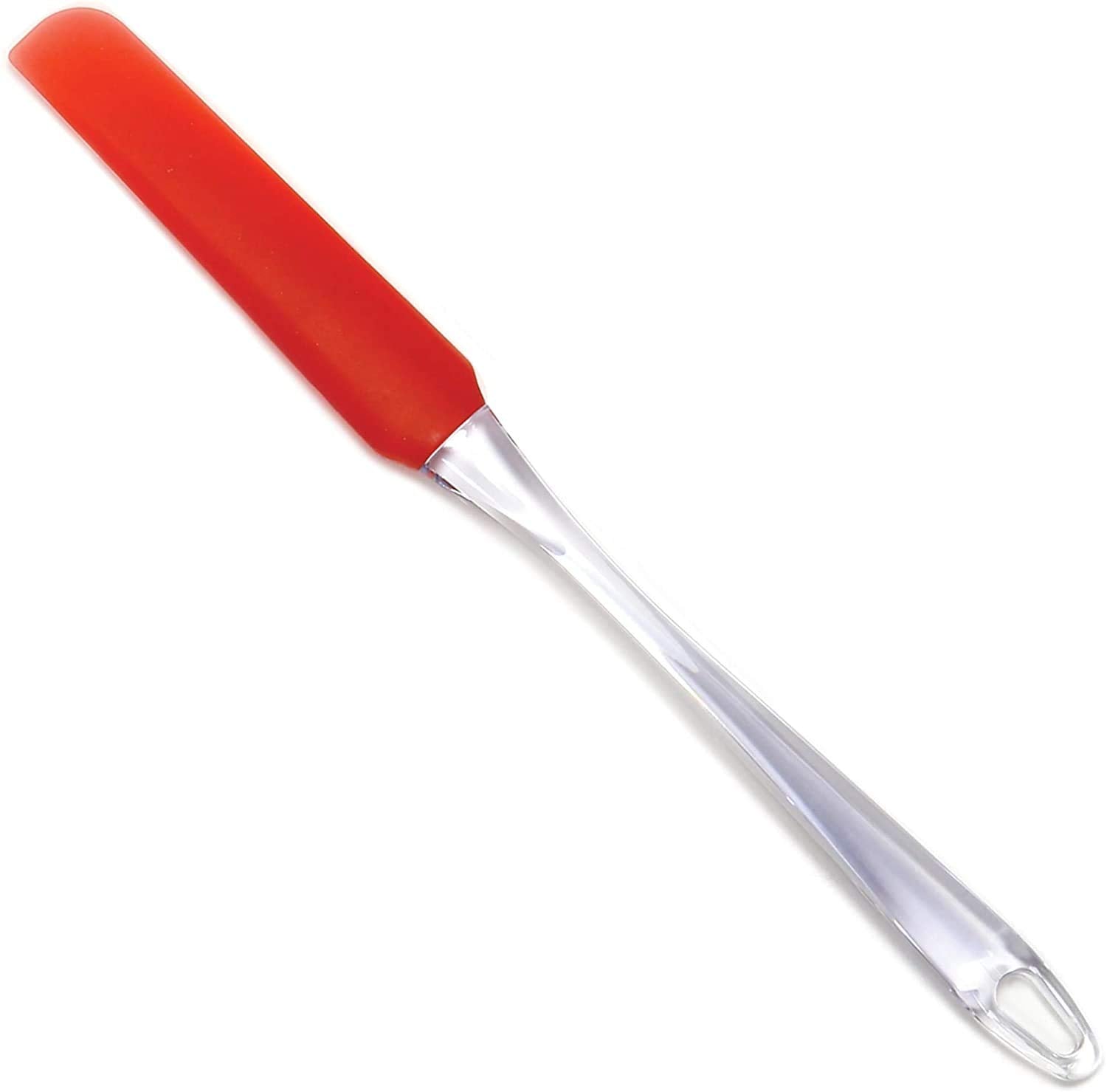 Norpro 10  Inch Silicone Jar/Icing Spatula With Acrylic Handle (Pack Of 6)