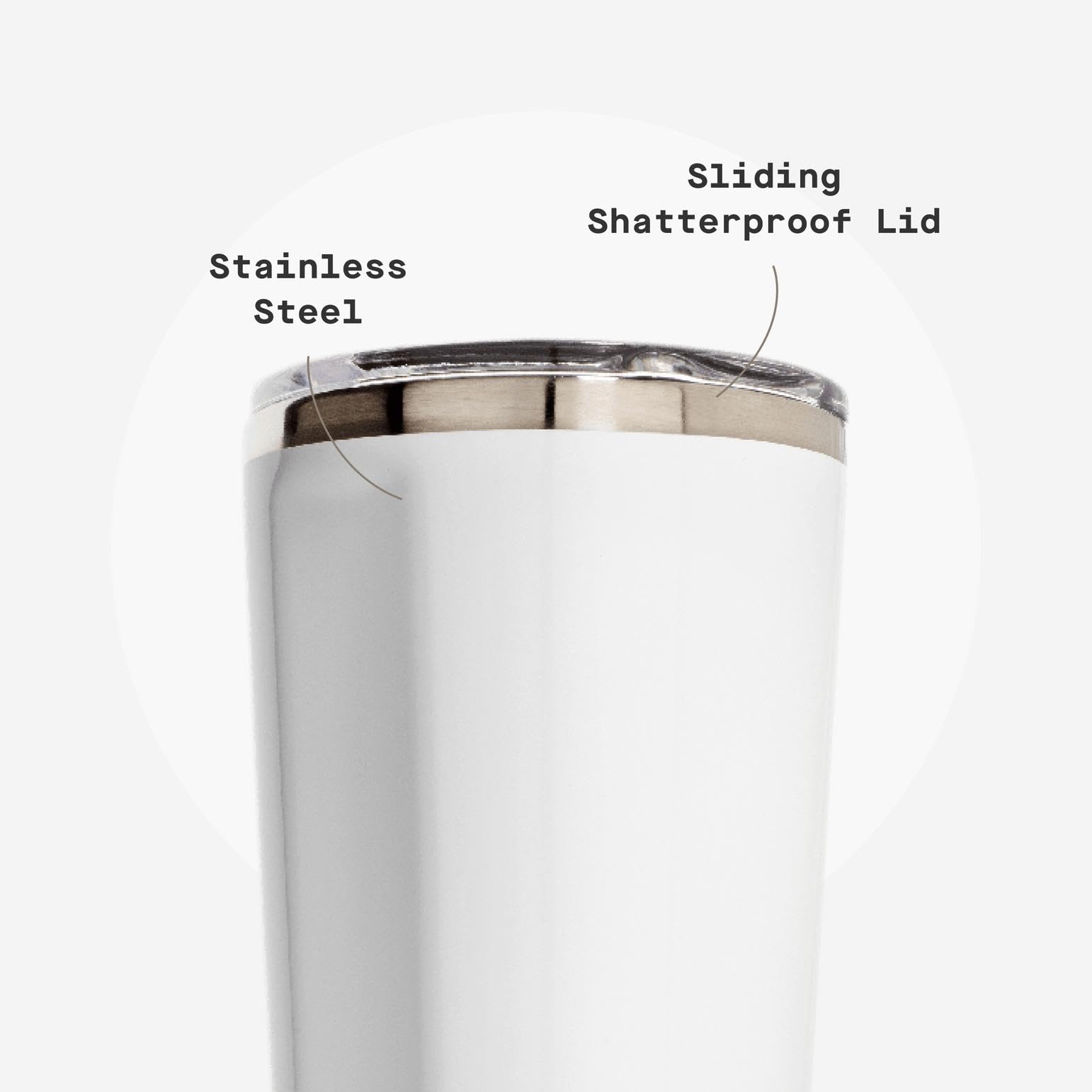 Corkcicle Classic Tumbler - Keeps Drinks Hot for 3 Hours - Triple-Insulated Stainless Steel - Cupholder Friendly - Holiday Mug G